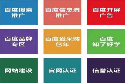 百度竞价包年推广案例分析
